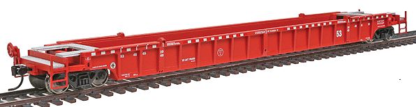 Walthers 932-60503 HO Canadian Pacific NSC 53' Well Car (3-Unit) #523154