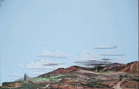 Walthers 949-708 HO Instant Horizons Country to Desert Background Scene