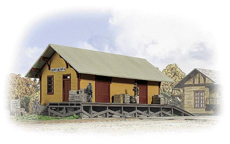 Walthers 933-3533 HO Scale Golden Valley Freight House Kit