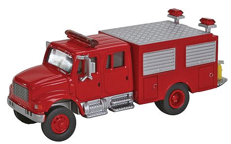 Walthers 949-11893 HO Assembled International 4900 First Response Fire Truck