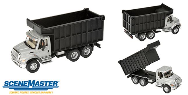 Walthers 949-11677 HO Assembled Silver International 7600 Dual-Axle Coal Truck
