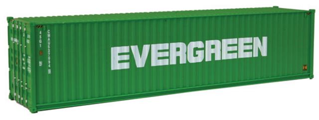 Walthers 949-8258 HO Evergreen 40' Hi Cube Corrugated Side Container