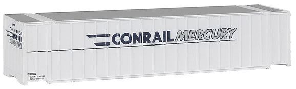 Walthers 949-8843 N Assembled Conrail Mercury 48' Ribbed Side Container