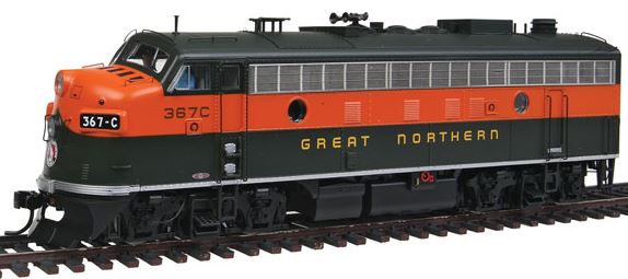 Walthers 920-47708 HO Great Northern EMD F7A Diesel Locomotive DC #367C