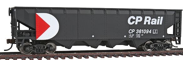 Walthers 931-1656 HO Canadian Pacific Offset Quad Hopper #361094 - Ready To Run