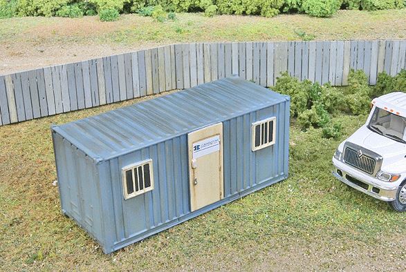 Walthers 949-2900 HO Mobile Construction Office Kit