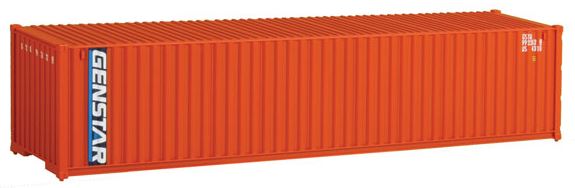 Walthers 949-8152 HO Assembled Genstar 40' Corrugated Container