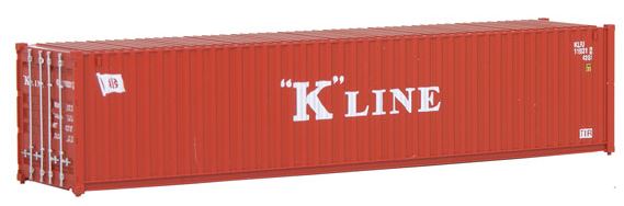 Walthers 949-8153 HO Assembled K-Line 40' Corrugated Container