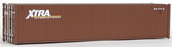 Walthers 949-8154 HO Assembled XTRA 40' Corrugated Container