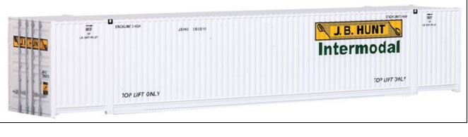 Walthers 949-8506 HO J.B. Hunt Intermodal 53' Singamas Corrugated Side Container