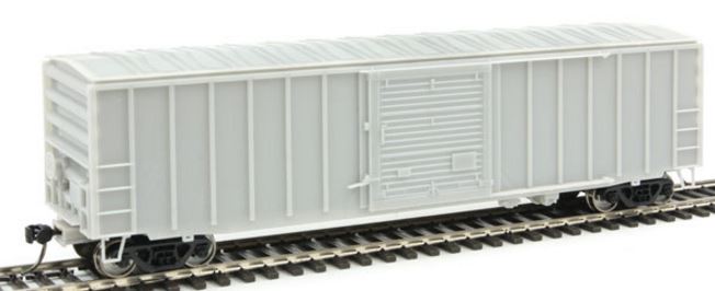 Walthers 910-2100 HO Undecorated 50' ACF Exterior Post Boxcar