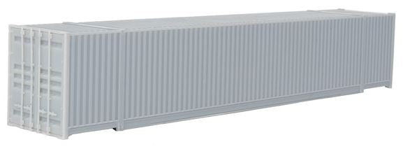 Walthers 949-8500 HO Undecorated 53' Singamas Corrugated Side Container