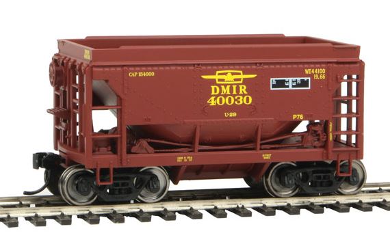 Walthers 910-58055 HO DM&IR (T-Bird) 24' #40001, 40015, 40029, 40030
