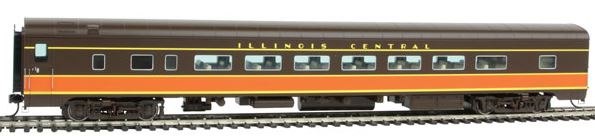 Walthers 920-15602 HO Scale 85' Pullman-Standard 56-Seat Coach Illinois Central