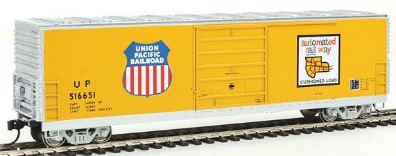 Walthers 910-1919 HO Union Pacific® 50' Evans Smooth Side Boxcar #516651
