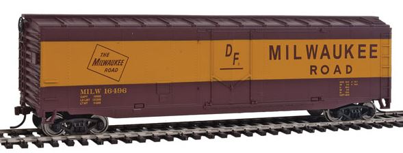 Walthers 931-1405 HO Scale Milwaukee Road Boxcar # 8491 Ready to Run
