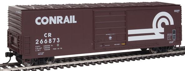 Walthers 910-1916 HO Conrail 50' Evans Smooth Side Boxcar #266873