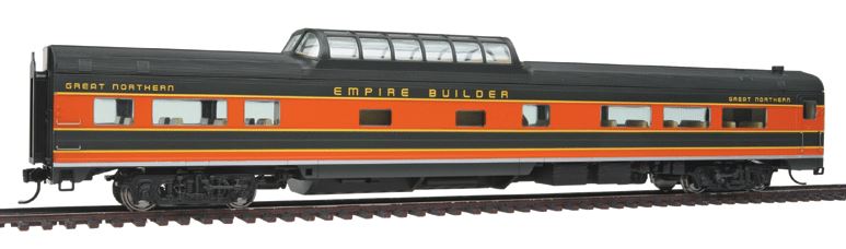 Walthers 920-9047 HO GN Empire Builder 85' Budd 46-Seat Vista Dome Coach