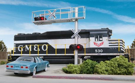 Walthers 949-4331 HO Single Lane Modern Cantilever Grade Crossing Signal