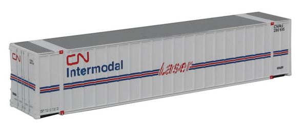 Walthers 949-8841 N Assembled Canadian National CN 48' Ribbed Side Container