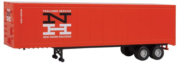 Walthers 949-2319 HO New Haven 40' Trailer (Pack of 2)