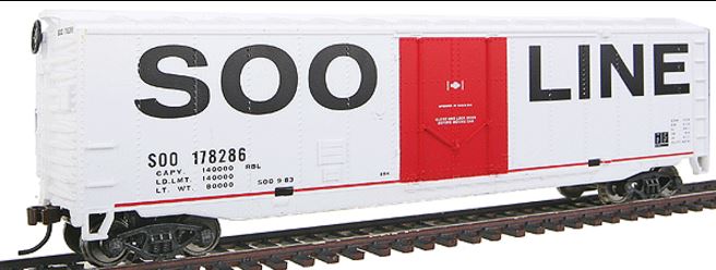 Walthers 931-1671 HO Soo Line 50' Plug-Door Boxcar #178286 - Ready To Run