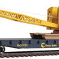 Walthers 931-1782 HO Chessie System/B&O Log Crane Car #9151