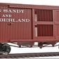 Bachmann 27637 On30 Big Sandy & Cumberland Ventilated Box Car