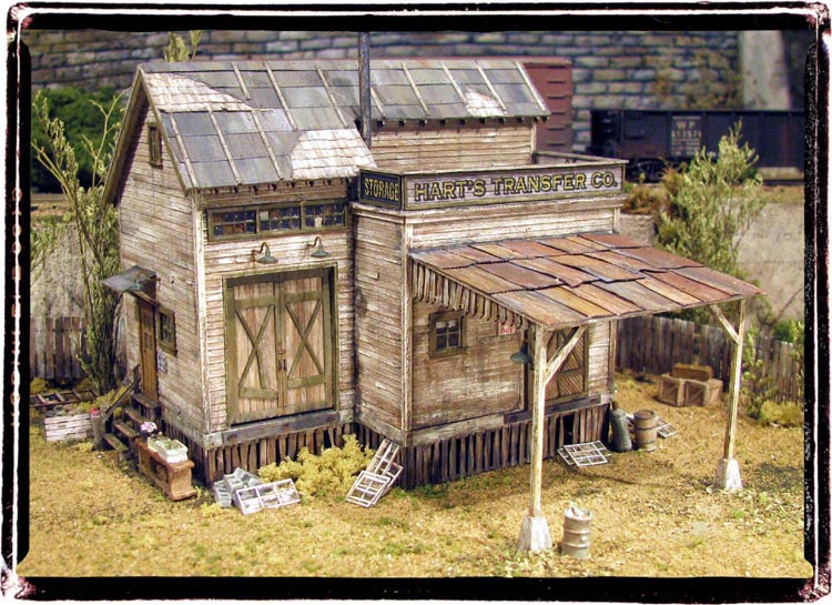 Bar Mills 555 HO Scale Old Man Hart's Laser Cut Wood Kit