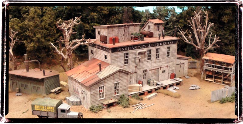 Bar Mills 811 N Pinkham's Pallet & Keg Co. Laser Cut Wood Kit