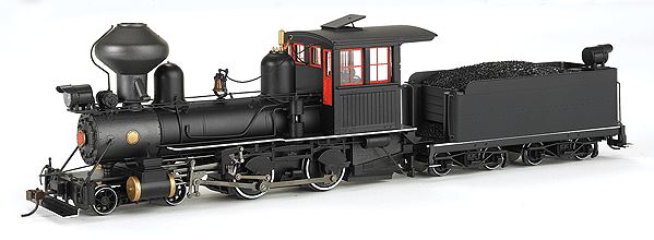 Bachmann 28322 On30 Painted & Unlettered 4-4-0 American Wood Cab w/DCC