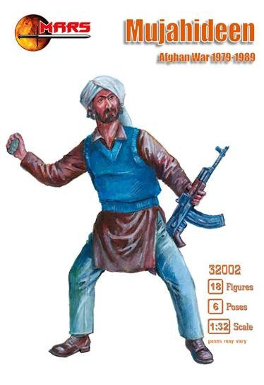 Mars Figure Sets 32002 1:32 Mujahideen Afghan War 1979-1989 (18)