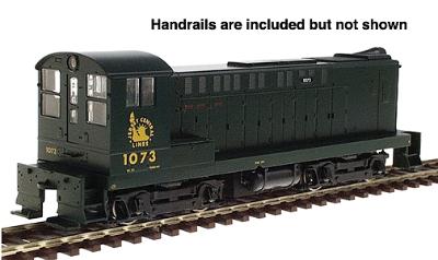 Stewart 4910 HO CNJ Baldwin S-12 Phase I Powered Diesel Switcher #2