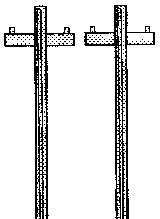 Stewart 1127 N Rural Utility Poles with Brackets
