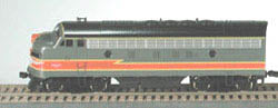 Stewart 3214 HO Milwaukee Road Diesel F3A Phase 4 Powered Double Headlight
