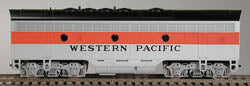 Stewart 3263 HO Western Pacific Diesel F7B Phase 1 Non-Powered