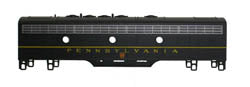 Stewart 3383 HO Pennsylvania Diesel F7B Phase 1 Late Non-Powered