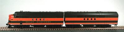 Stewart 5022 HO Great Northern EMD FT A/B Powered/Dummy Diesel Locomotive Set