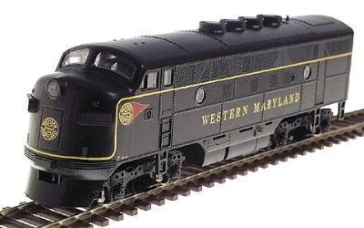 Stewart 5218 HO Western Maryland/Fireball Diesel F3A Phase II Early A Unit Only