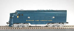 Stewart 5310 HO BAR EMD F3 Phase II Late Powered A Unit Diesel Locomotive