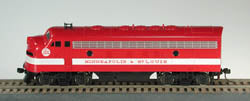 Stewart 5615 HO Minneapolis & St Louis EMD F7 Phase I-Early A Diesel Locomotive