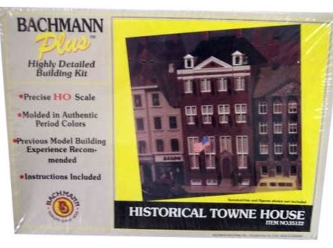 Bachmann 35122 HO Historical Towne House Buildng Kit