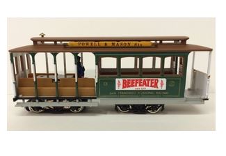 Bachmann 41-0605-G2 HO Scale San Francisco Powell & Mason Cable Car