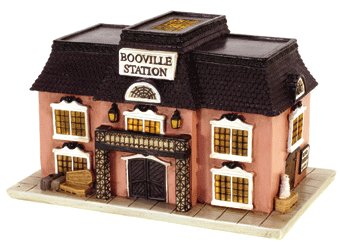 Micro-Trains 96007015 N Micro-Seasons Haunted Hamlet Lighted Booville Station