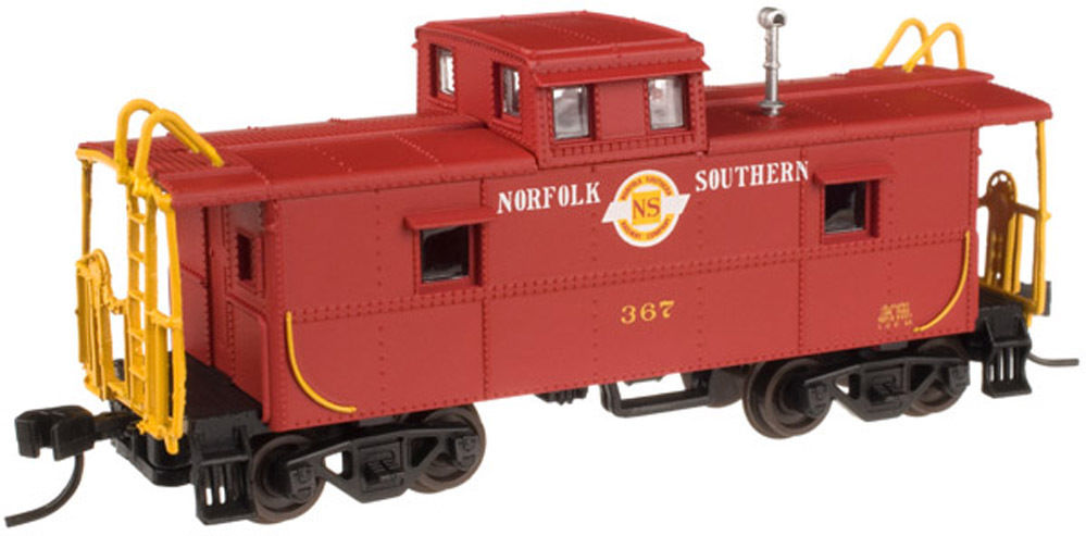 Atlas 50001211 N Norfolk Southern Railway C&O-Style Steel Cupola Caboose #367