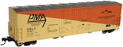 Atlas 50001404 N Plywood Marketing Evans 53' Double Plug-Door Boxcar USLX #10568