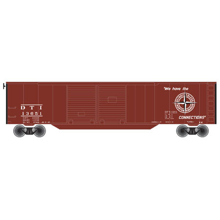 Atlas 36468 N Detroit, Toledo & Ironton 50' Double-Door Boxcar #13651