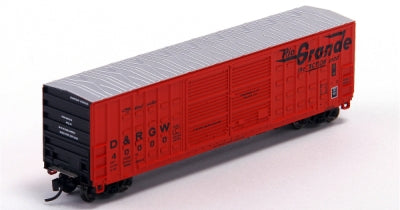 Trainworx Inc 8080110 N Denver & Rio Grande Western 2-Door Woodpacker Boxcar #10