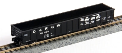 Trainworx Inc 2520116 N Denver & Rio Grande Western Steel Gondola #56456
