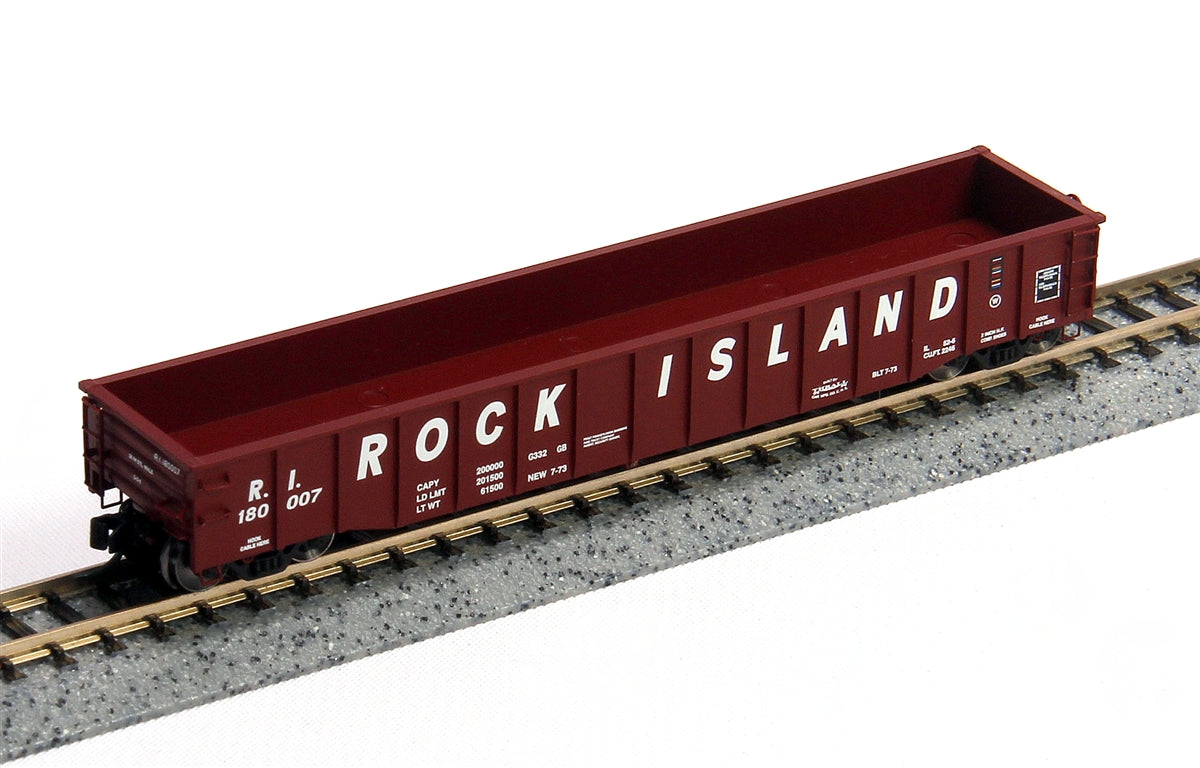 Trainworx Inc 2524302 N Rock Island Steel Gondola #180032